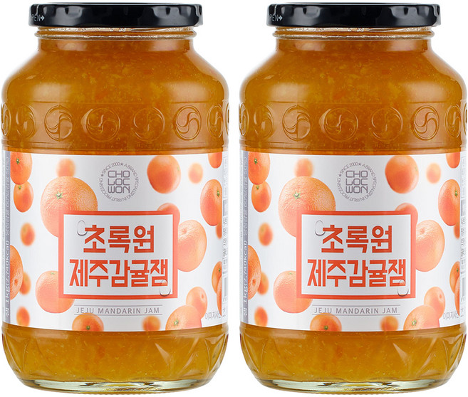 초록원 제주감귤잼, 1kg, 2개