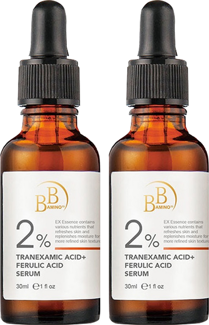 BB AMINO 科研 2%傳明酸 + 阿魏酸淨白精華, 30ml, 2瓶