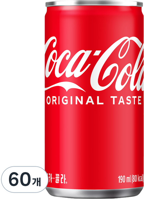 코카콜라 오리지널, 190ml, 60개