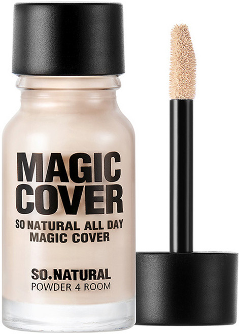 쏘내추럴 올 데이 매직 커버 컨실러 10ml, 1개
