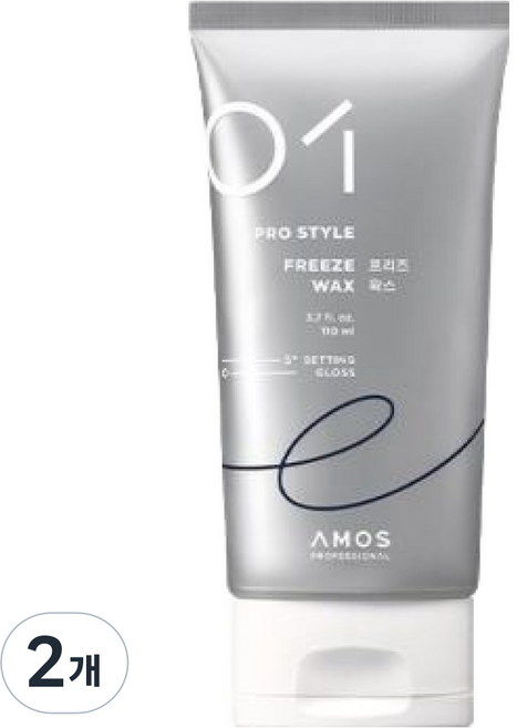 AMOS PROFESSIONAL 愛茉詩 定型髮蠟, 2個, 110ml