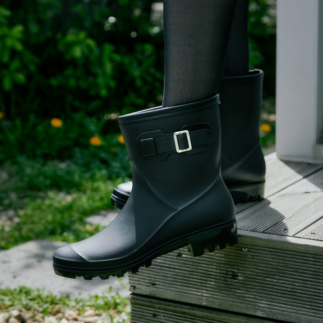 SHOOPEN 短扣環雨靴 HPCV6ES701