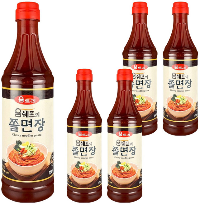 움트리 움쉐프의 쫄면장, 950g, 5개
