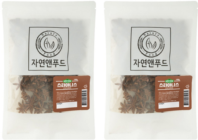 ADDCOOK 스타아니스, 100g, 2개