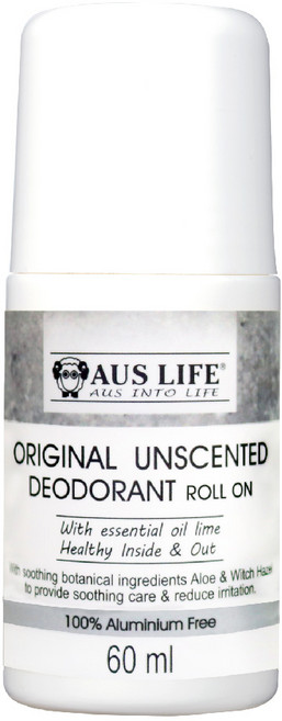 AUS LIFE 澳思萊 台灣公司貨 無香低調體香劑 2瓶, 60ml, 1組