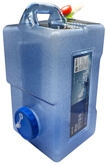 퀸마루 캠핑물통 25L, 블루, 1개