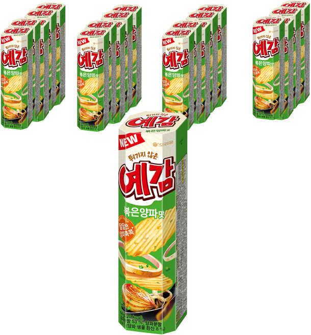 오리온 예감 볶은양파맛, 64g, 20개