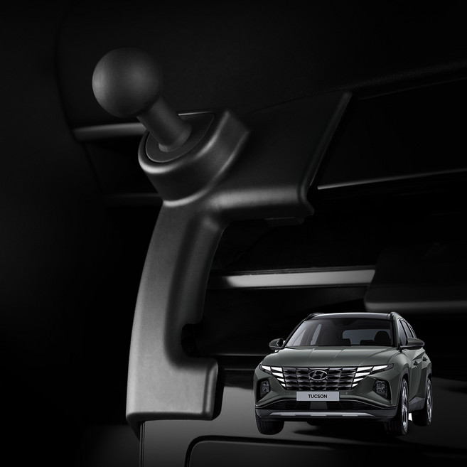 메이튼 투싼 NX4 전용 송풍구 좌측 핸드폰 마운트 거치대, 1개