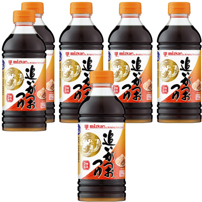 미쯔칸 농축 쯔유, 500ml, 6개