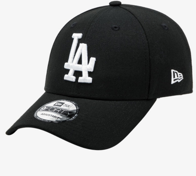 뉴에라 남녀공용 940 LA다저스 화이트 온 블랙 베이직 볼캡 14561874