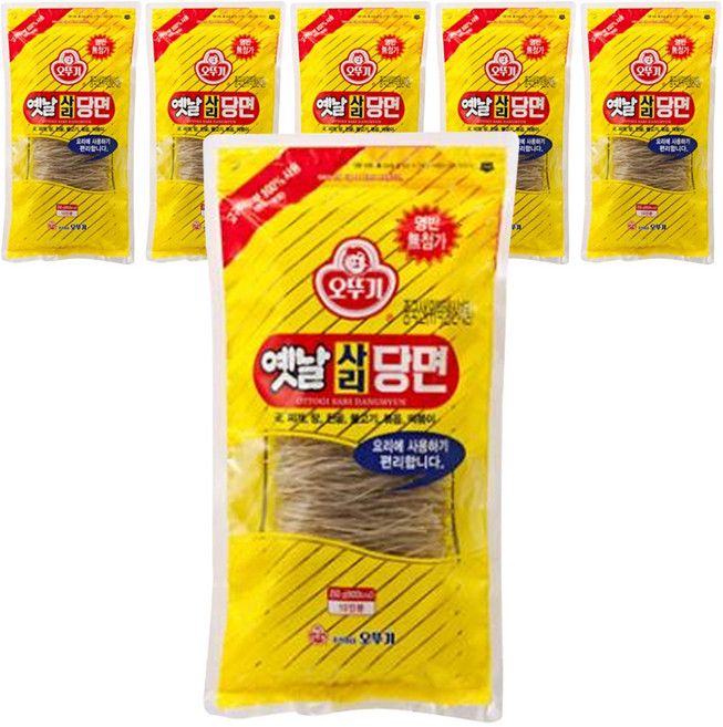 오뚜기옛날 사리 당면, 250g, 6개