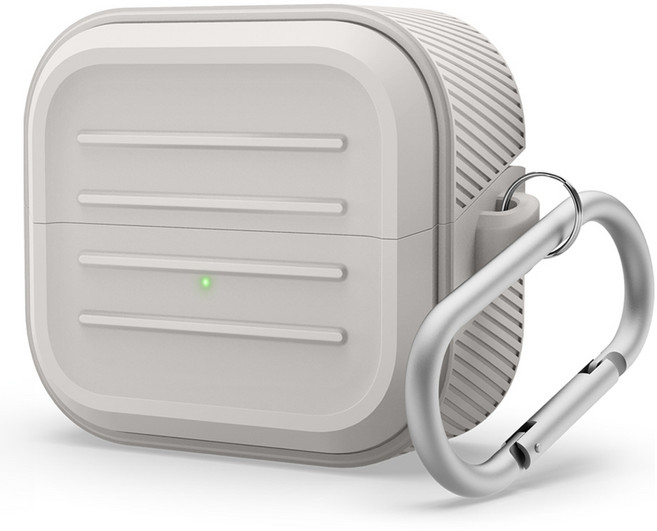 엘라고 갤럭시 버즈3 아머 행 케이스, EGB3AM-HANG-ST, 스톤, 1개