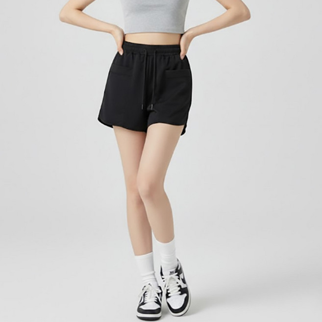 소니오 여성용 포켓 라운디 숏 팬츠