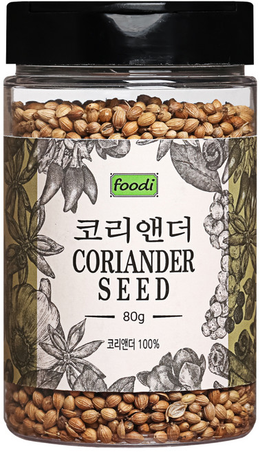 ADDCOOK 코리앤더씨드, 80g, 1개