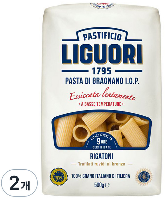 리구오리 리가토니, 500g, 2개