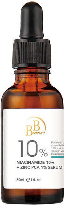 BB AMINO 科研 10%煙醯胺 + 1%鋅調理精華, 30ml, 1瓶