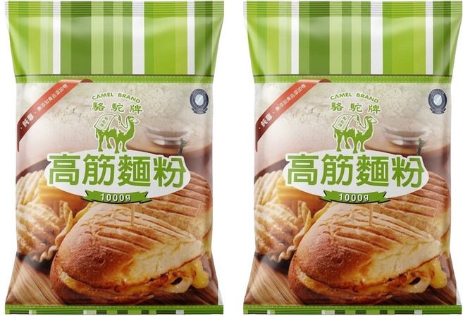 聯華製粉 高筋麵粉, 1kg, 2包