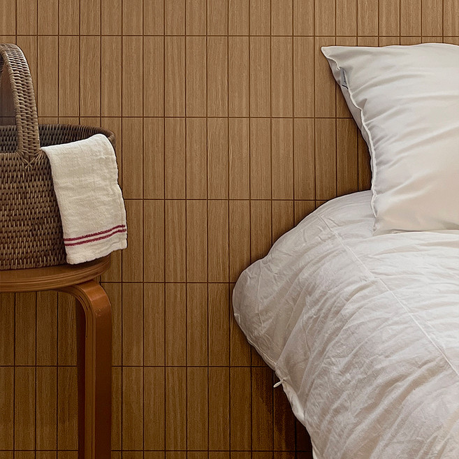 에코필름 싱크대 타일 발포 퍼프시트지 더 내추럴, 로스팅우드