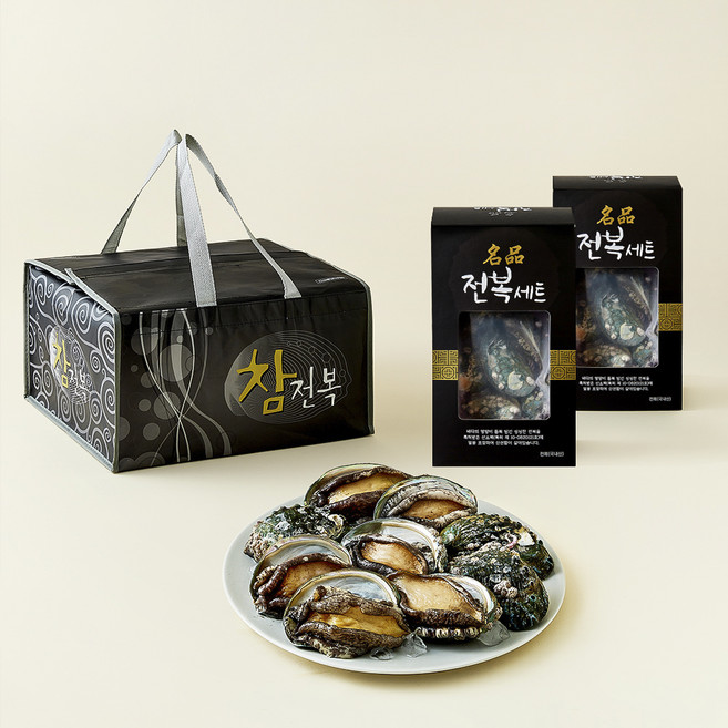 아라보감 ASC 인증 명품전복 세트 (냉장), 1kg(11~13미), 1박스