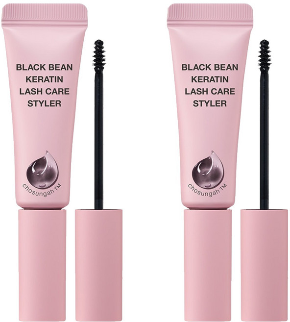 chosungah tm 黑豆角蛋白睫毛滋養液, 2支, 9ml