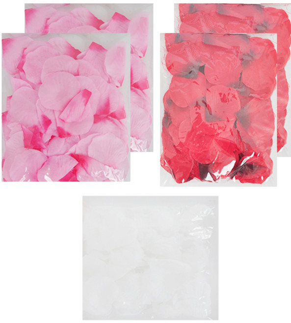 파티쇼 이벤트꽃잎조화 144p x 5개, 핑크, 레드, 화이트, 1세트