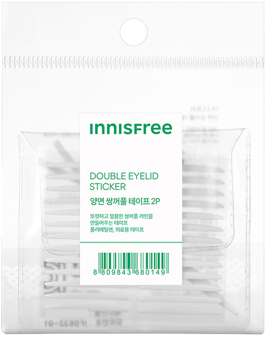 이니스프리 양면 쌍꺼풀 테이프 2P, 1개