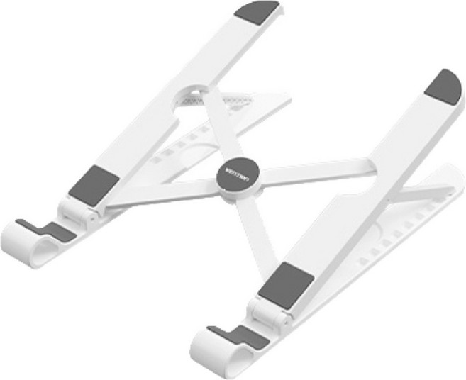VEnTIOn 威迅 KDN系列 ABS可摺疊九段筆電散熱支架 白色 168g, 1個