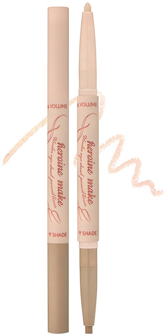 히로인메이크 언더 아이 듀얼 펜슬 라이너, 02스파클볼륨, 1개