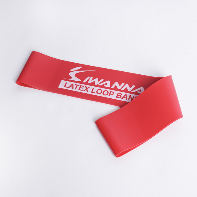 아이워너 라텍스 루프밴드, 레드, 1개