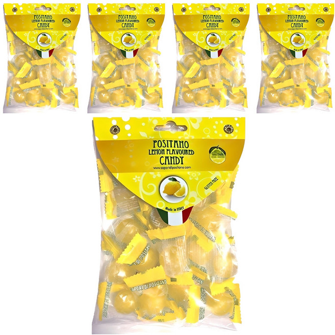 사포리디포지타노 레몬맛 캔디, 125g, 5개