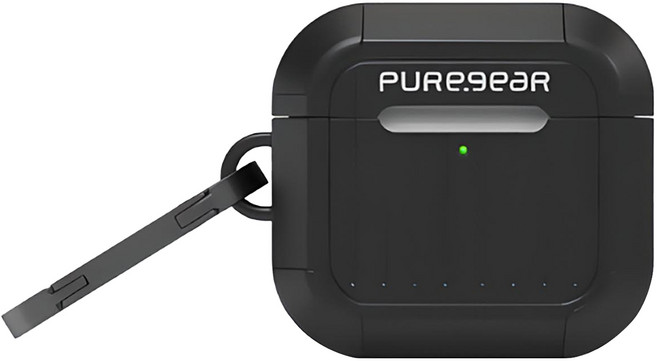 PURe.geaR 普格爾 AirPods4 行李箱造型耳機套, 黑色, 1個