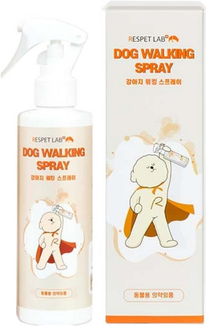 리스펫 강아지 워킹 스프레이, 혼합색상, 1개