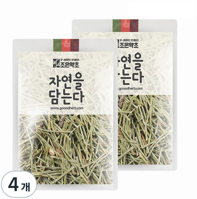 조은약초 프리미엄 솔잎, 400g, 1개입, 4개