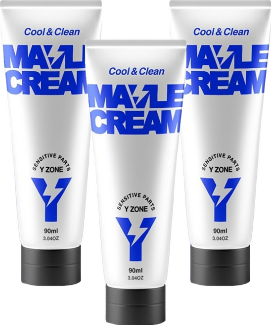 네이쳐인 라라스노우 마블크림 바르는 남성청결제, 100ml, 3개