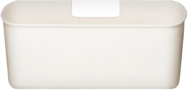 Sanada Seiko jabu浴室吸盤小物盒, 米色, 1個