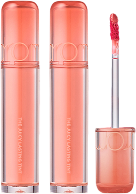 롬앤 더 쥬시 래스팅 틴트, 10 베어 애프리콧, 2개
