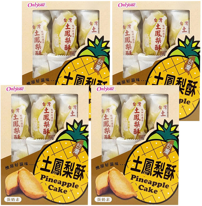Onlyone 海龍王 土鳳梨酥, 210g, 4盒