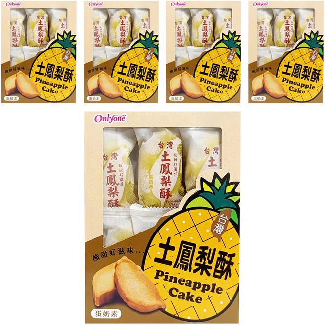 Onlyone 海龍王 土鳳梨酥, 210g, 5盒