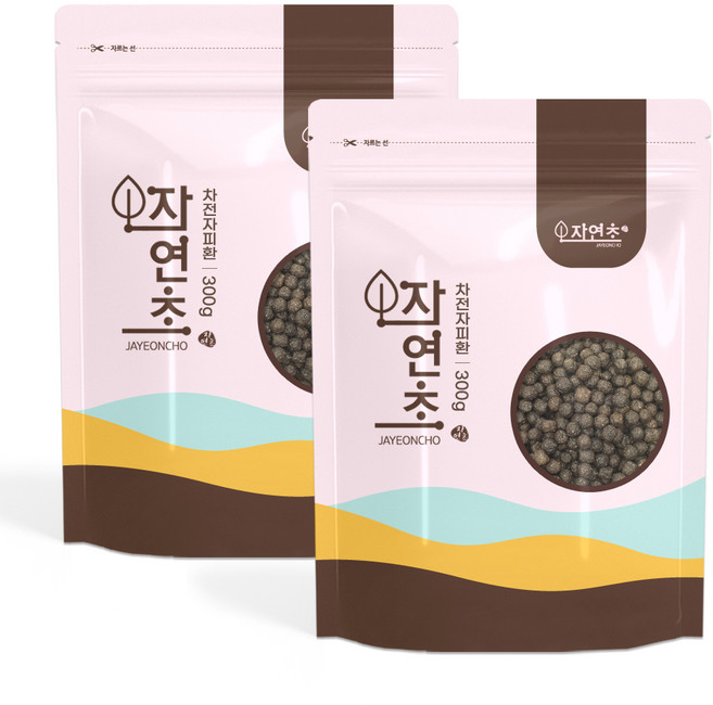자연초 차전자피환, 2개, 300g