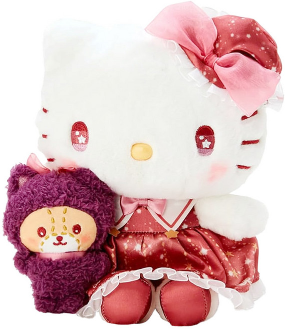 sanrio 三麗鷗絨毛娃娃 kt-魔法使, 1入, 白色, 26.5cm