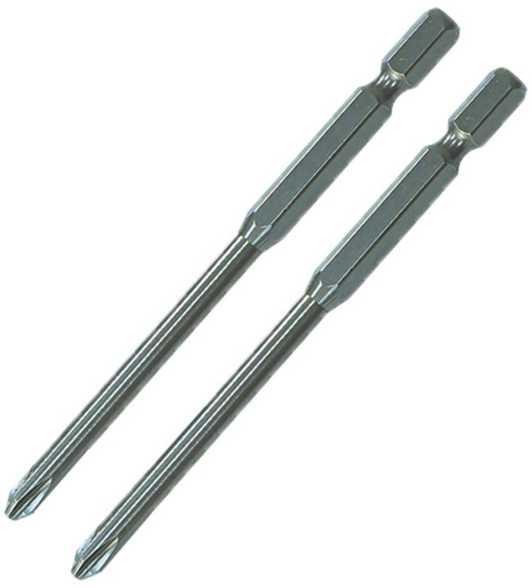 SUNFLAG 新龜 附磁十字起子頭 100mm, 2個