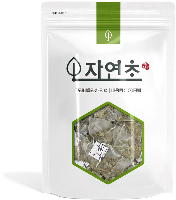 자연초 그라비올라 삼각티백, 1g, 100개입, 1개