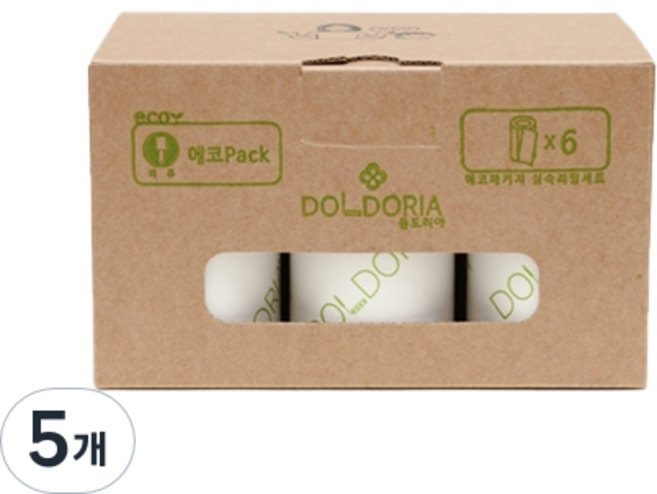 돌도리아 의류용 리필 6p, 5개