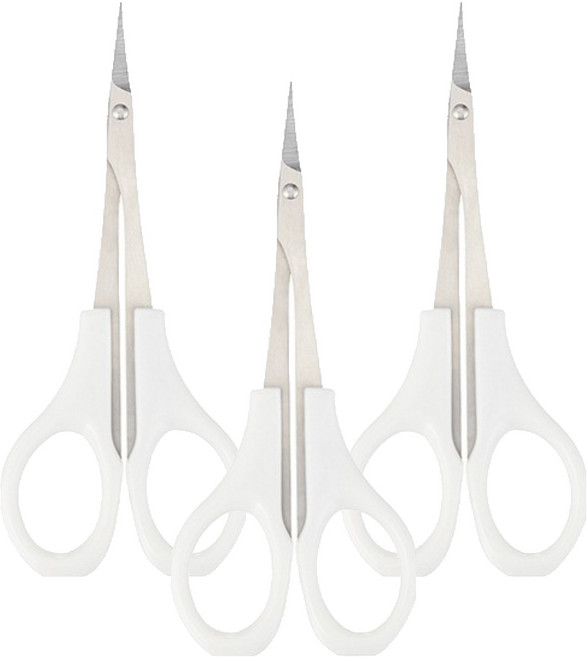 더페이스샵 데일리뷰티툴즈 미용가위, 혼합색상, 3개