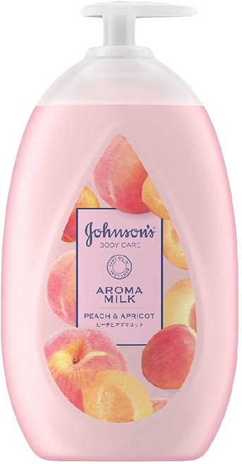 Johnson's 嬌生 美體乳液 蜜桃水感, 500ml, 1瓶