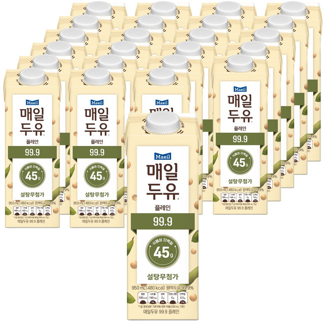 매일두유 99.9, 950ml, 24개