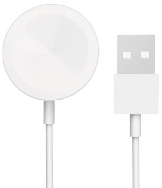 모잇 애플워치 무선 충전기 A타입 1.5m, 화이트, 1개