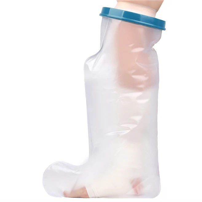 탐사 깁스 방수 커버 다리, 1개 - 쿠팡