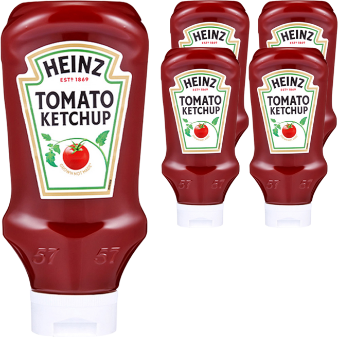 하인즈 토마토 케찹, 570g, 5개