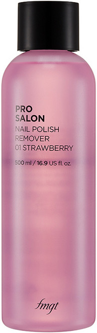 더페이스샵 프로 살롱 네일 리무버 01스트로베리, 500ml, 1개